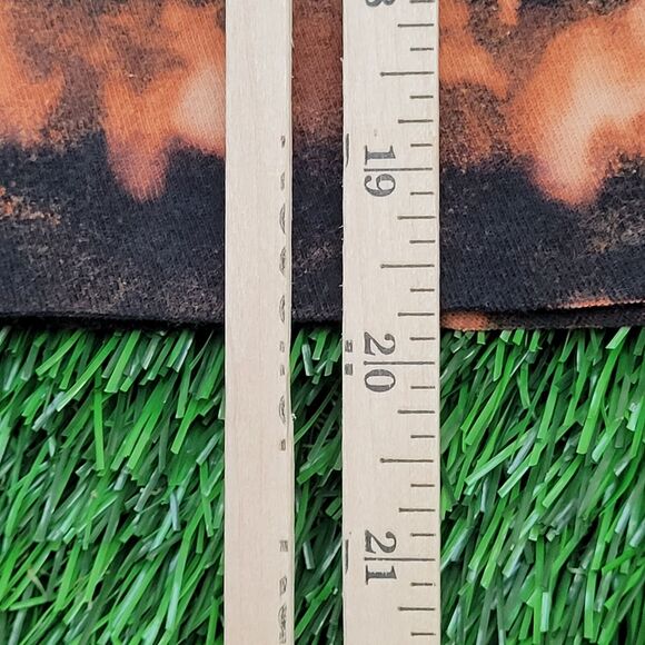 Cross-Colours Crop-Top Shirt Womens Medium 19x20 Bleached - Picture 7 of 12